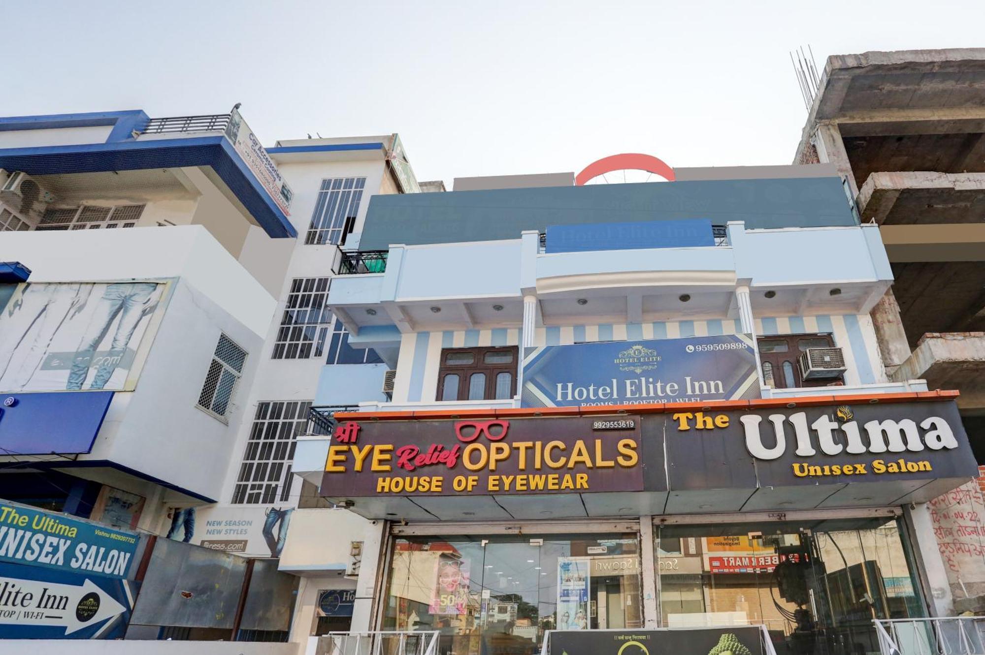 Oyo Hotel Elite Inn Jaipur Exteriör bild